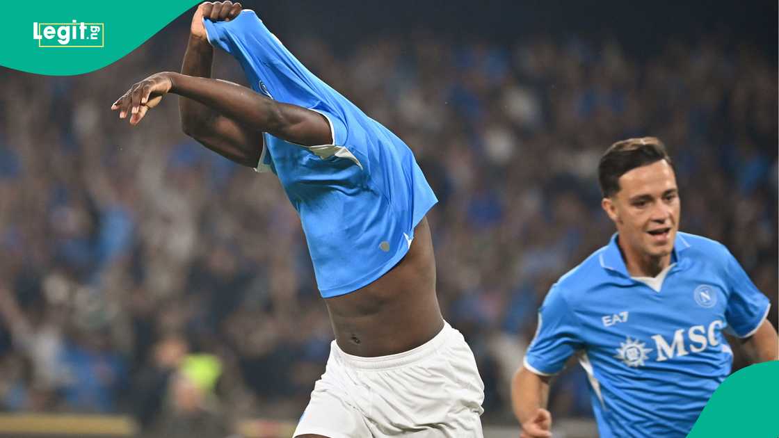 Romelu Lukaku, Napoli, Cagliari, Estadio Diego Armando Maradona, Naples, Italy, Serie A. Romelu Lukaku, Napoli, Cagliari, Estadio Diego Armando Maradona, Naples, Italy, Serie A.