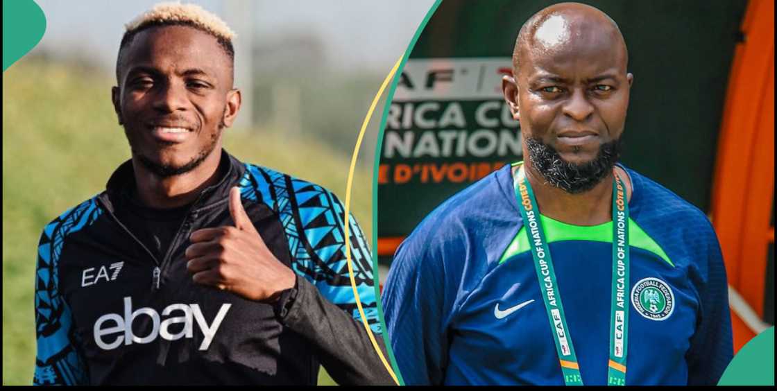 Osimhen blasts Finidi George Osimhen blasts Finidi George