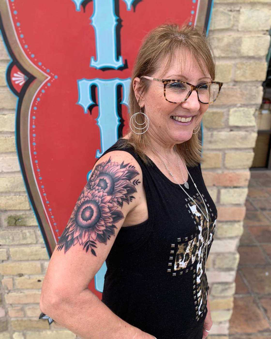 Sunflower tattoo Sunflower tattoo