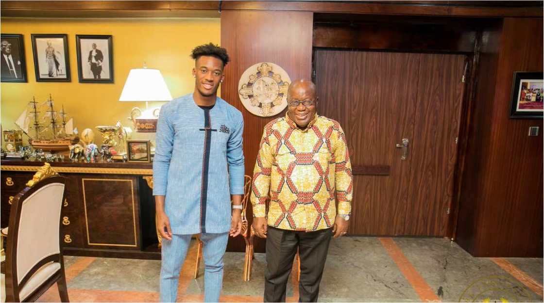 Chelsea Star Meets With Ghana’s President Over Calls to Switch Nationality to the West African Nation Chelsea Star Meets With Ghana’s President Over Calls to Switch Nationality to the West African Nation