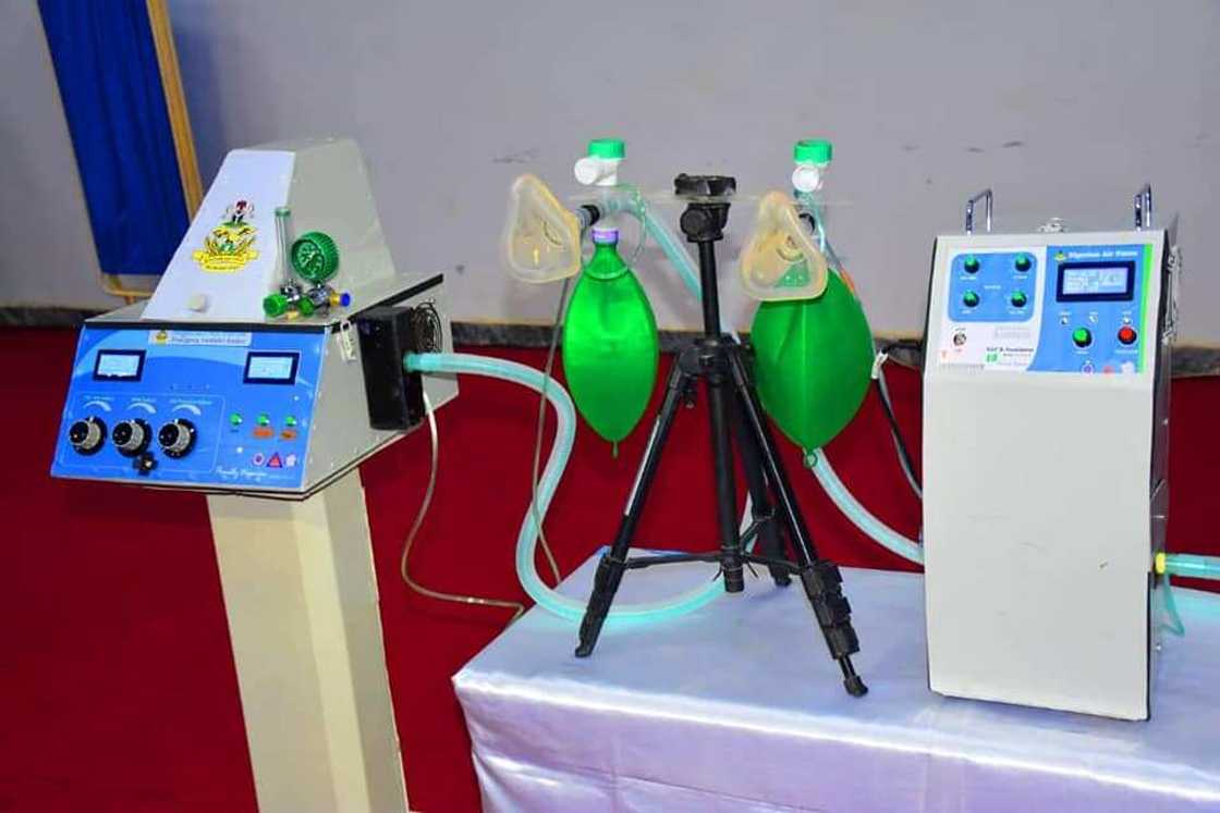 COVID-19: NAF unveils locally-produced emergency ventilators COVID-19: NAF unveils locally-produced emergency ventilators