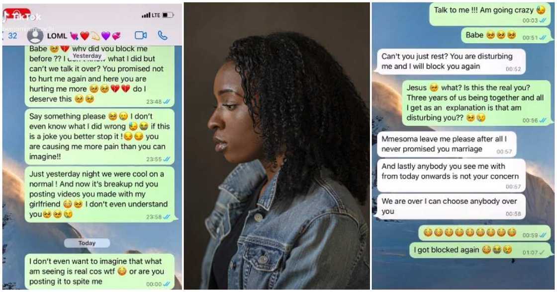 Mmesoma, breakup stories, Naija relationshp gists, breakfast stories, Nigerian dumps bae for her friend