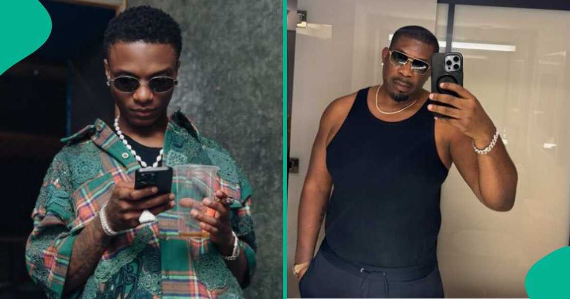 Wizkid finally makes peace with Don Jazzy. Wizkid finally makes peace with Don Jazzy.