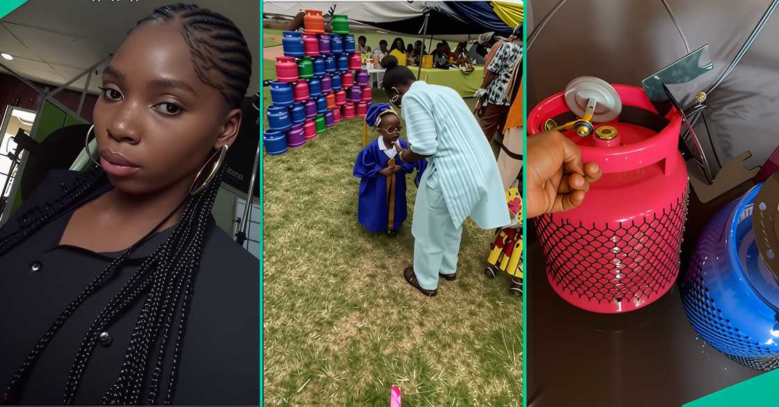 After seeing the 3kg gas cylinders her children received at their school’s graduation, a mother mentioned the amount she paid