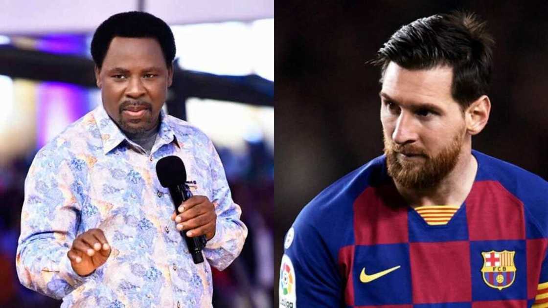 Shishigi: Fasto T.B Joshua ya shawarci Messi a kan shirin barin kungiyar Barcelona Shishigi: Fasto T.B Joshua ya shawarci Messi a kan shirin barin kungiyar Barcelona