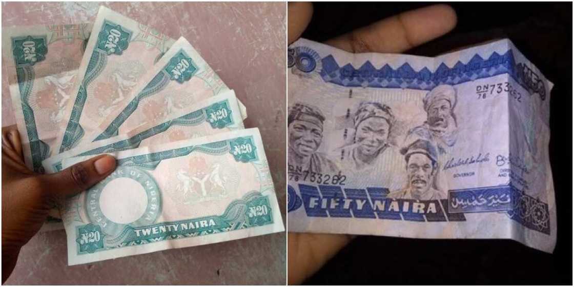 Lokacin da kudinmu ke da daraja: Yan Najeriya yi zazzafan martani yayin da hotunan tsoffin naira suka bayyana Lokacin da kudinmu ke da daraja: Yan Najeriya yi zazzafan martani yayin da hotunan tsoffin naira suka bayyana