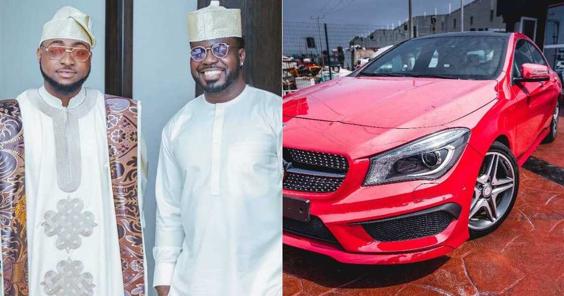 Davido buys personal assistant Lati a Mercedes Benz (photo, video) Davido buys personal assistant Lati a Mercedes Benz (photo, video)