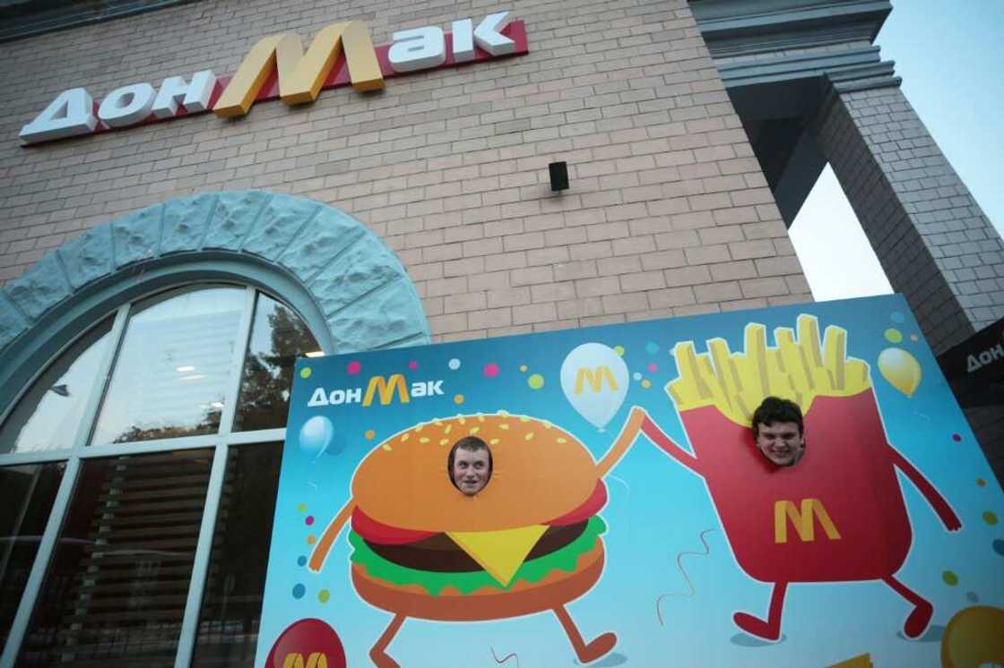 A McDonald's is seen in June 2016 in Ukraine, where the company is planning a "phased" reopening in parts of the country A McDonald's is seen in June 2016 in Ukraine, where the company is planning a "phased" reopening in parts of the country