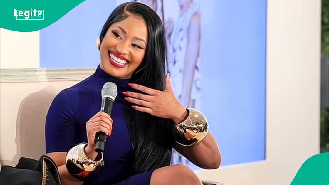 Nicki Minaj reacts to President Donald Trump's speech about genocide in Nigeria Nicki Minaj reacts to President Donald Trump's speech about genocide in Nigeria