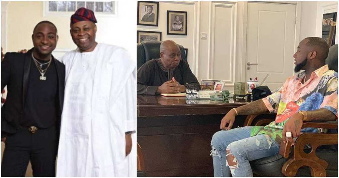 Davido gushes as dad gifts him land in Banana Island Davido gushes as dad gifts him land in Banana Island