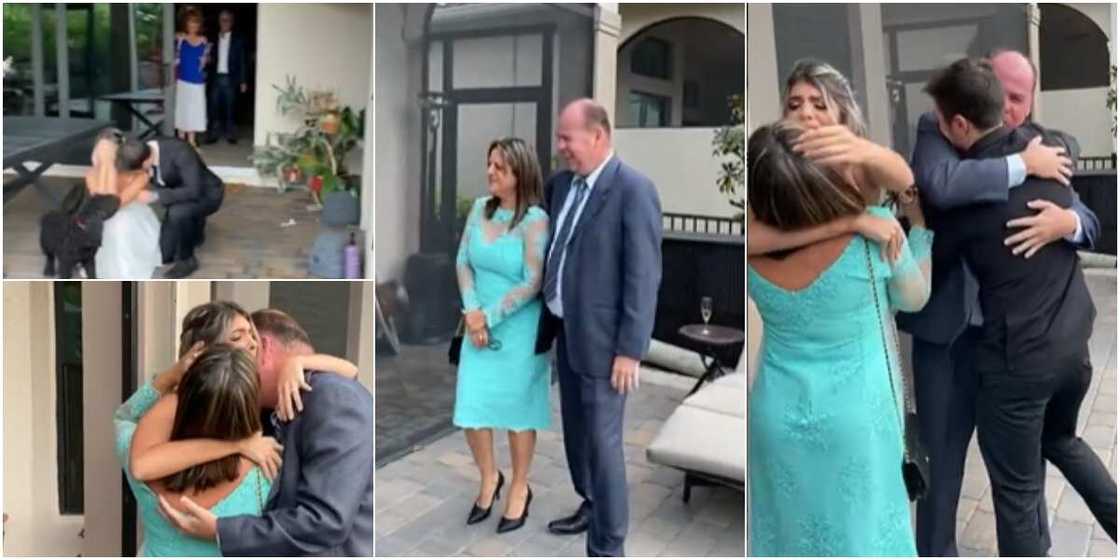 Bride got emotional as her parents made it to her wedding Bride got emotional as her parents made it to her wedding