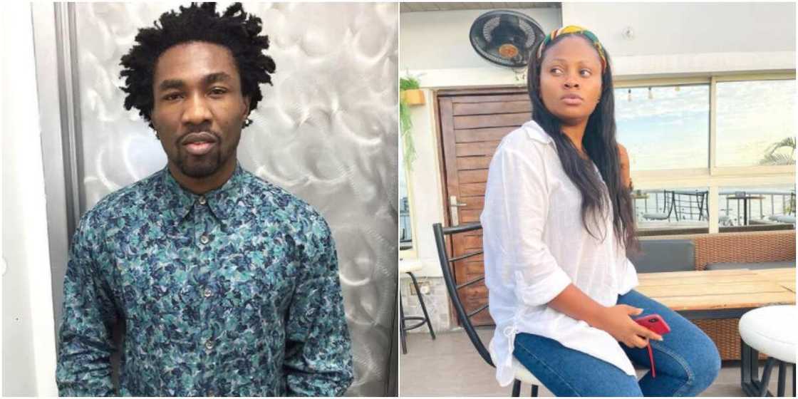 Tega apologises to her husband Tega apologises to her husband