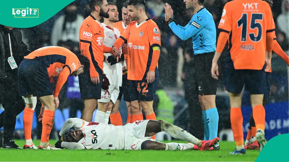 Victor Osimhen, Galatasaray, RAMS Basaksehir, Fatih Terim Stadium, Istanbul, Turkiye, Super Lig.