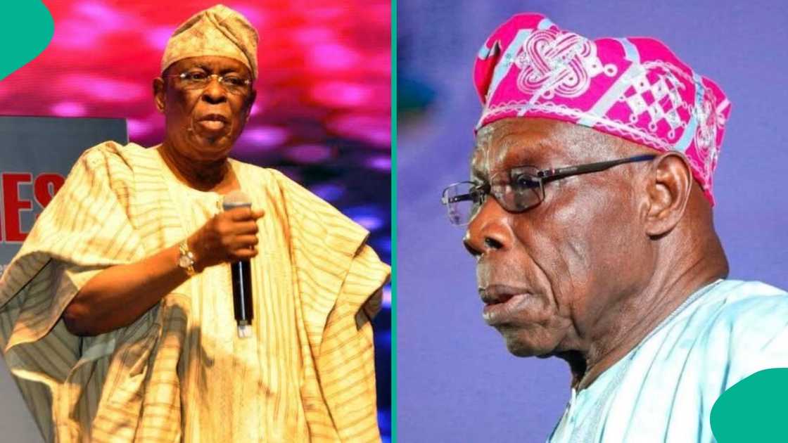 Olusegun Obasanjo, the former president of Nigeria, has denied the allegation by the ex-governor of Ogun, Segun Osoba, that he deceived the Yoruba people ahead of the 2003 elections. Olusegun Obasanjo, the former president of Nigeria, has denied the allegation by the ex-governor of Ogun, Segun Osoba, that he deceived the Yoruba people ahead of the 2003 elections.