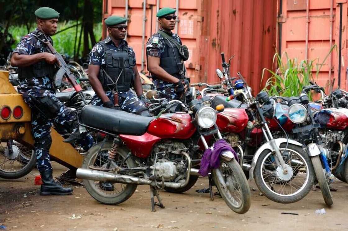 Hotunan Babura 2,228 da Gwamnatin Legas ta ragargaza yau Juma'a Hotunan Babura 2,228 da Gwamnatin Legas ta ragargaza yau Juma'a