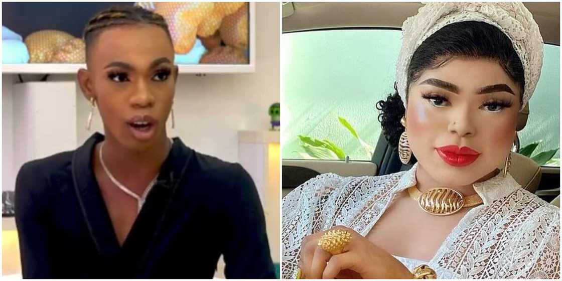 James Brown and Bobrisky James Brown and Bobrisky