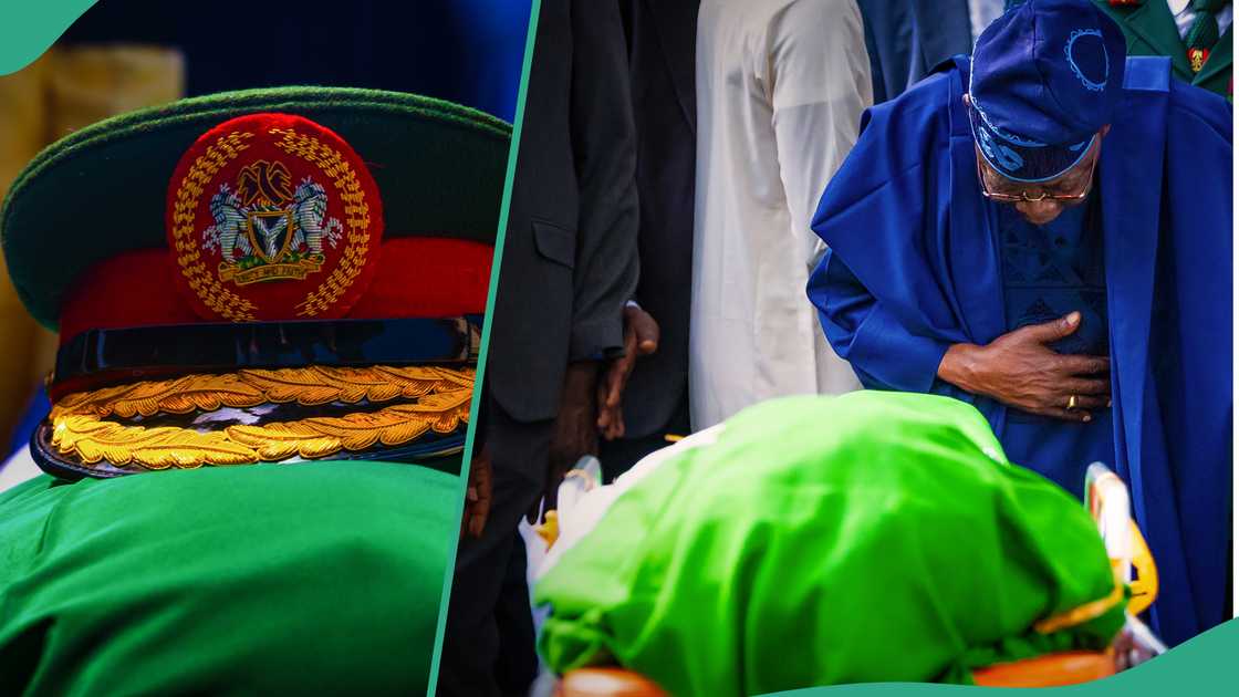 Buhari honoured and buried Buhari honoured and buried