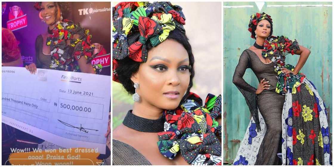 Osas Ighodaro at a red carpet event. Osas Ighodaro at a red carpet event.