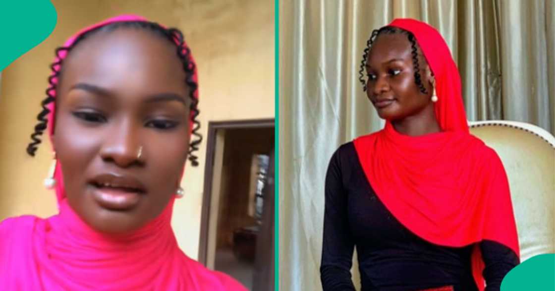 Female student finds unknown insect on her bed.