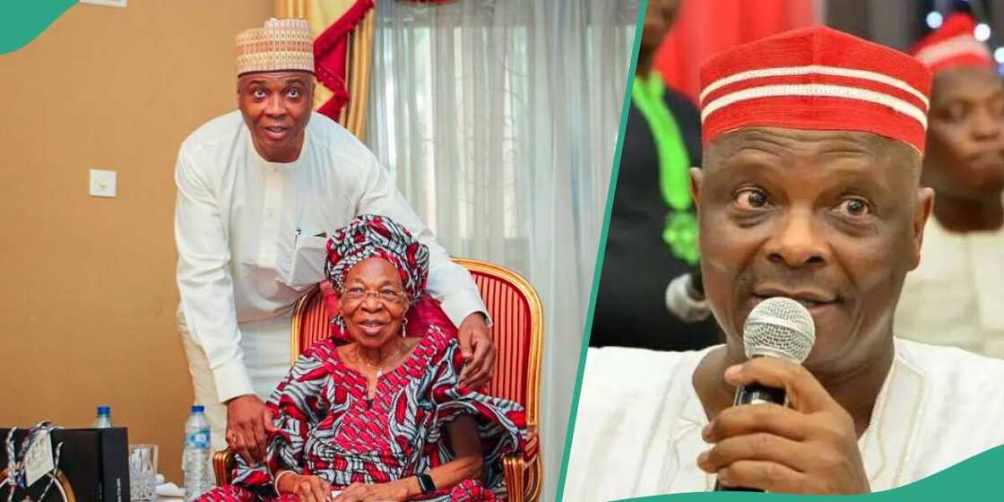 Kwankwaso ya jajantawa Saraki kan rasuwar mahaifiyarsa