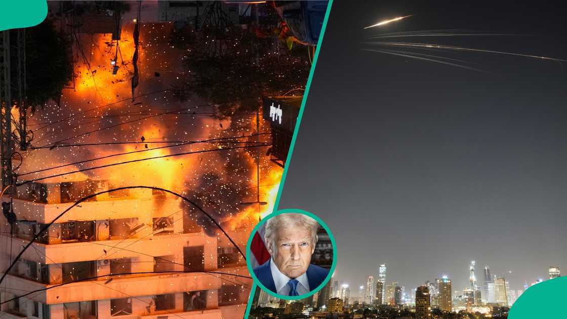 US President Donald Trump delivers a stern warning to Iran about potential severe retaliation during a public address amid escalating tensions in the Middle East.