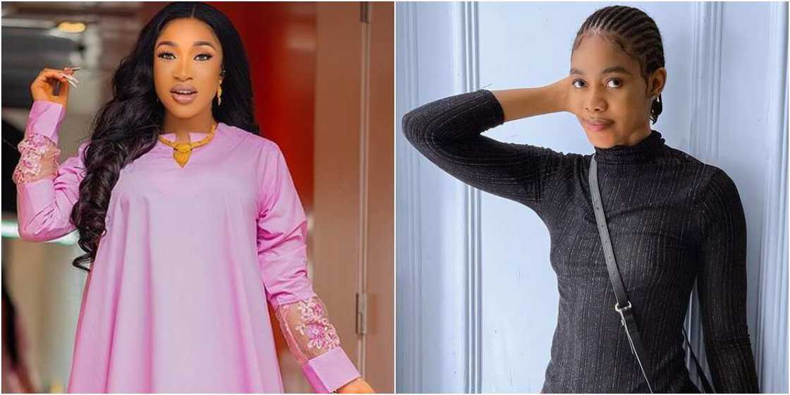 Tonto Dikeh and Jane Mena Tonto Dikeh and Jane Mena