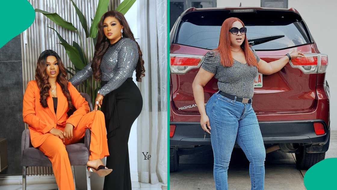 Regina Chukwu and her daughter in charming outfits Regina Chukwu and her daughter in charming outfits