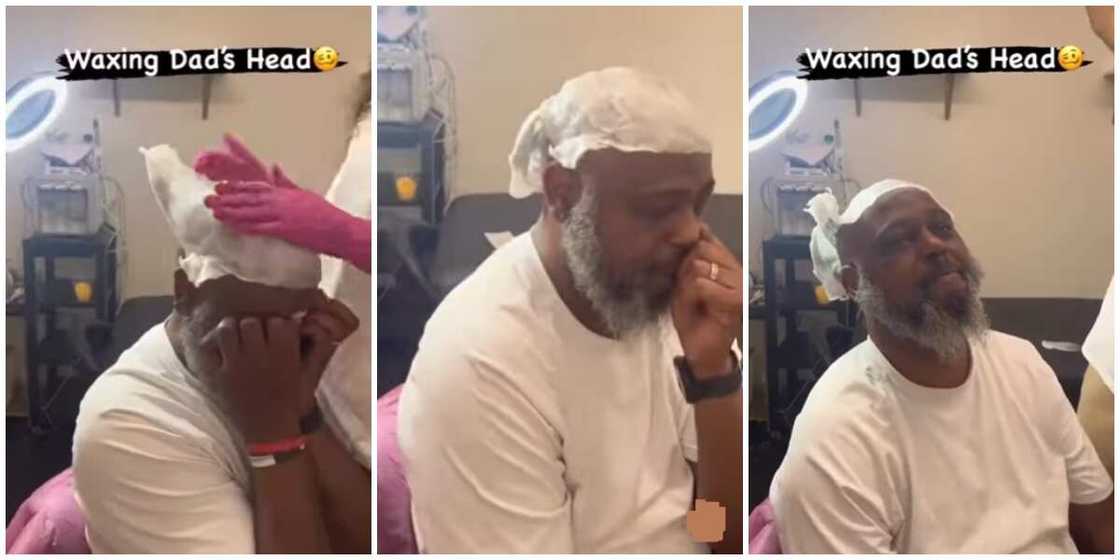 Waxing hair Waxing hair