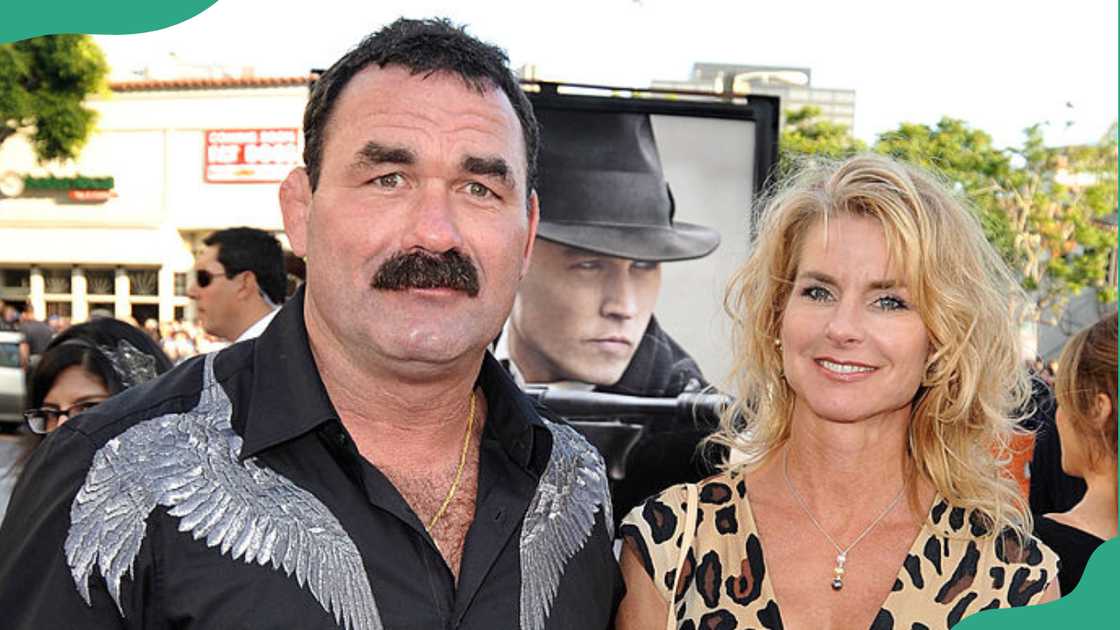 Don Frye and Mollie attend a film premiere Don Frye and Mollie attend a film premiere