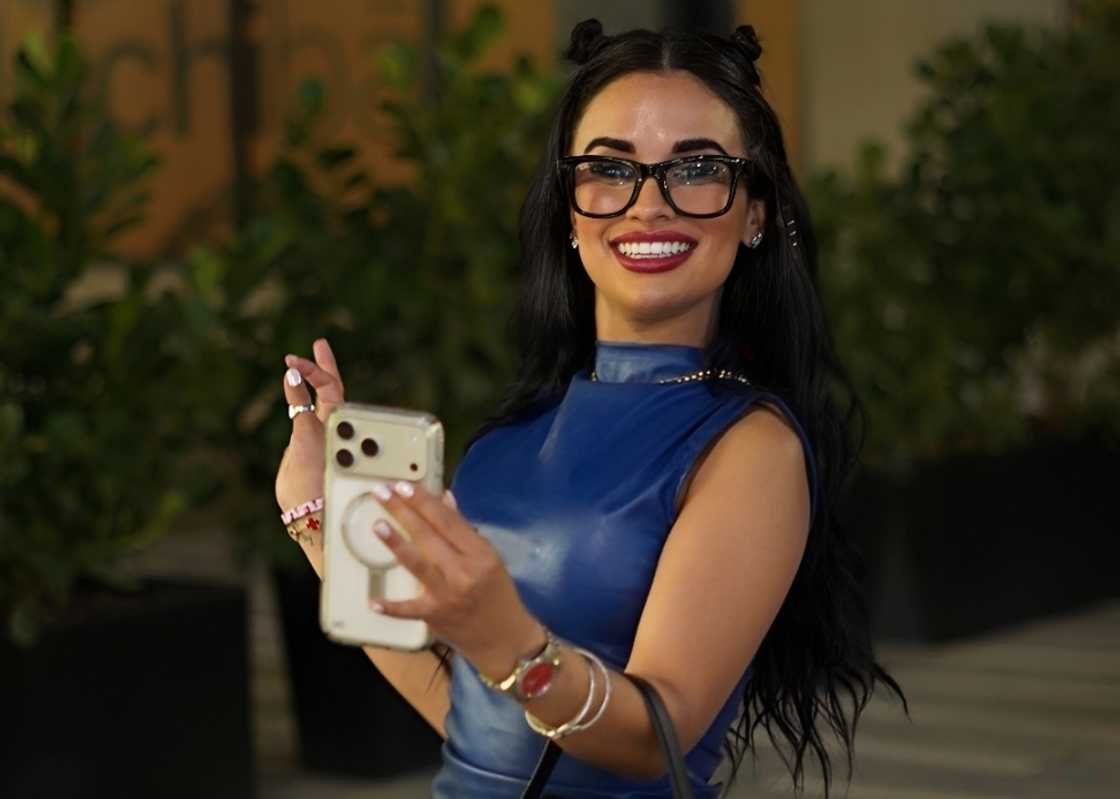 Yulissa Escobar poses while taking a selfie