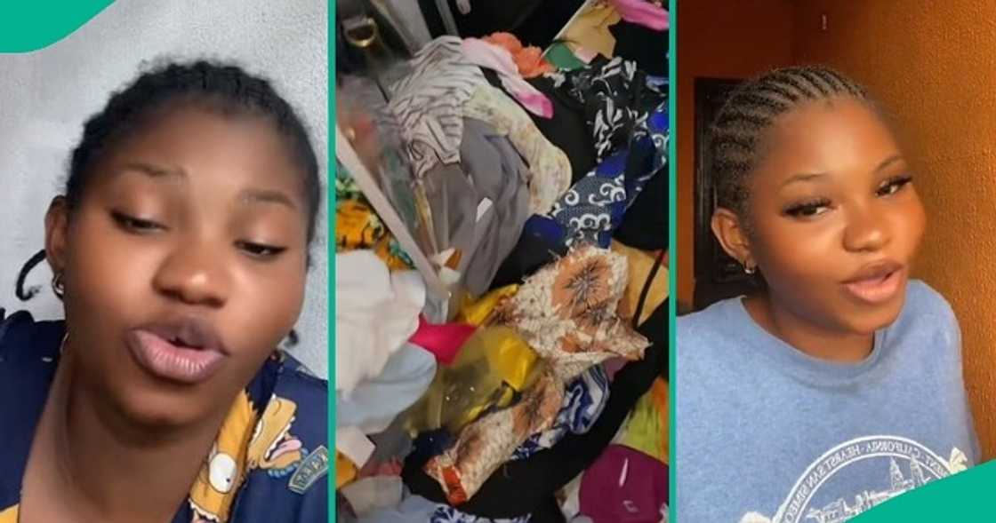 Lady reacts after allegedly getting chased out of her matrimonial home by her mother-in-law.