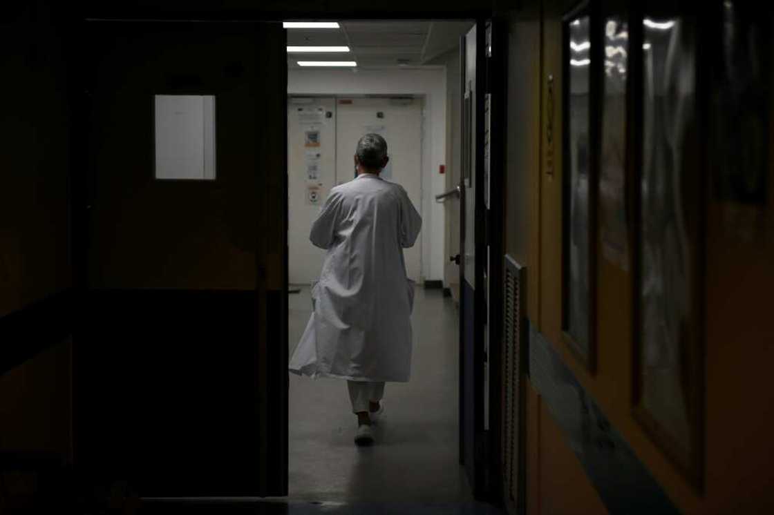 A medical employee walks in a corridor of a Monkeypox vaccination site in Paris in August 2022 A medical employee walks in a corridor of a Monkeypox vaccination site in Paris in August 2022