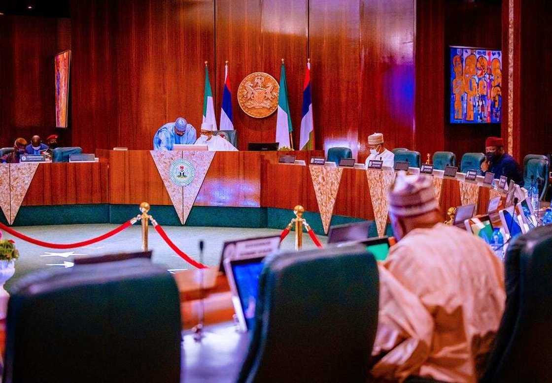APC governors' meeting with Buhari APC governors' meeting with Buhari