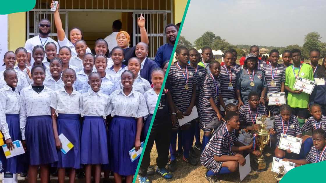 Students of two Federal government colleges in Nigeria Students of two Federal government colleges in Nigeria