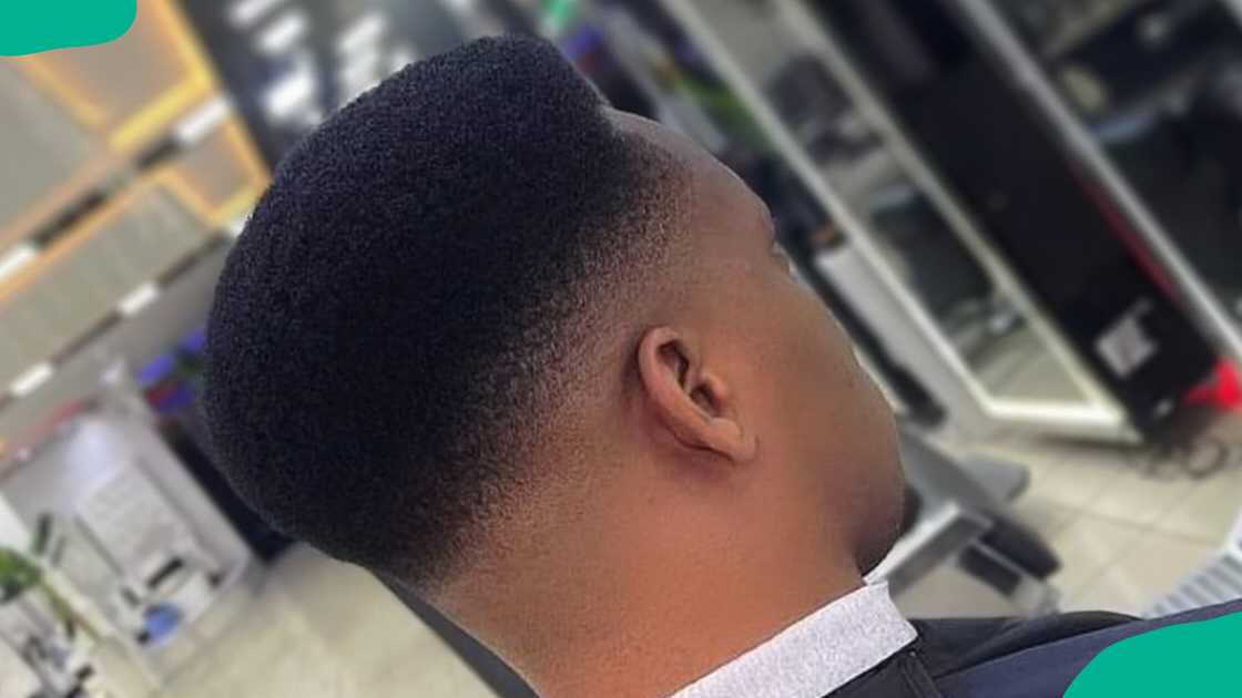 A man with a long top, short sides and back hairstyle A man with a long top, short sides and back hairstyle