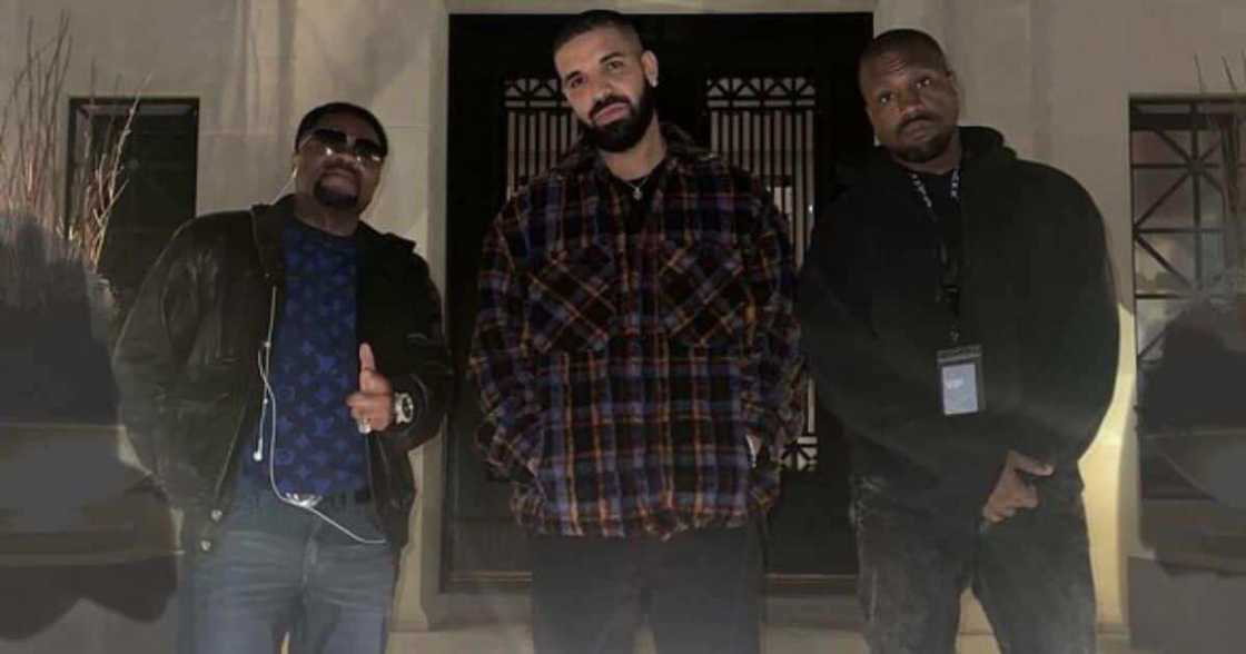 Kanye West, celeb support, Partying, Travis Scott, Drake, Kim K clone Kanye West, celeb support, Partying, Travis Scott, Drake, Kim K clone
