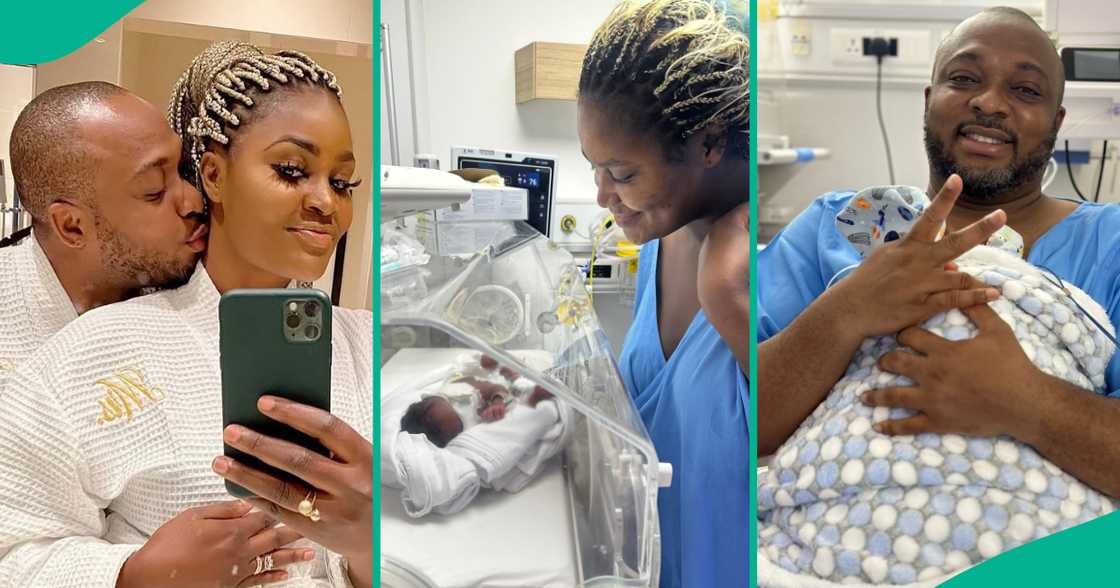 Chizzy Alichi shares new post about her baby boy, fans react. Chizzy Alichi shares new post about her baby boy, fans react.