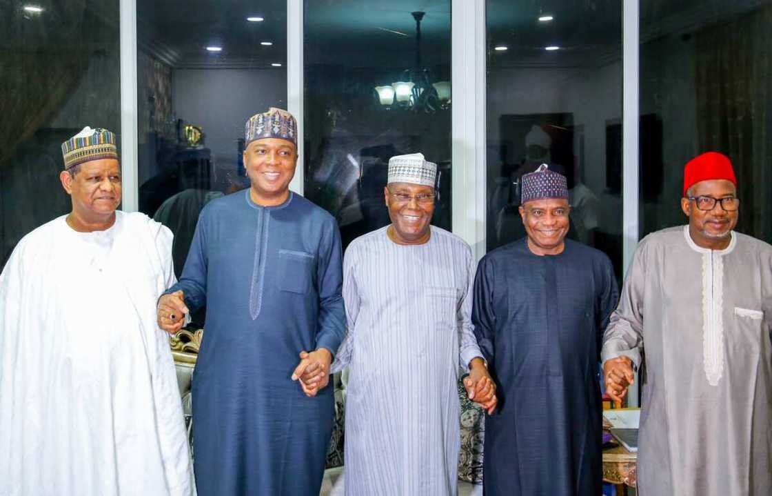 Atiku, Saraki, Tambuwal, PDP