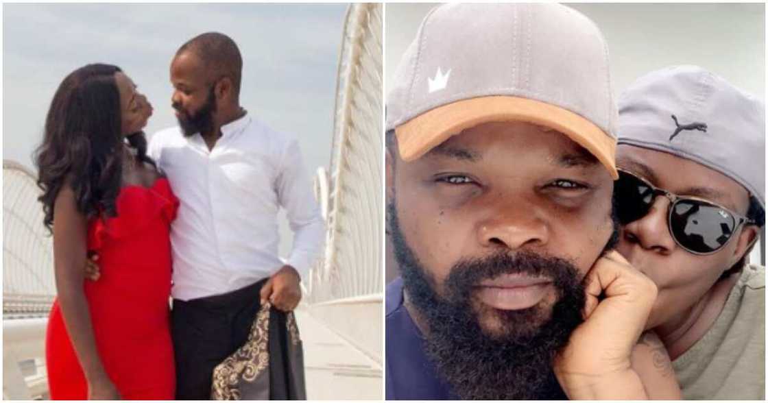 Media personality Nedu and his new lover Media personality Nedu and his new lover