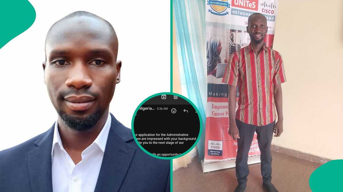 A Nigerian job seeker expresses frustration after receiving an email invite for physical interview