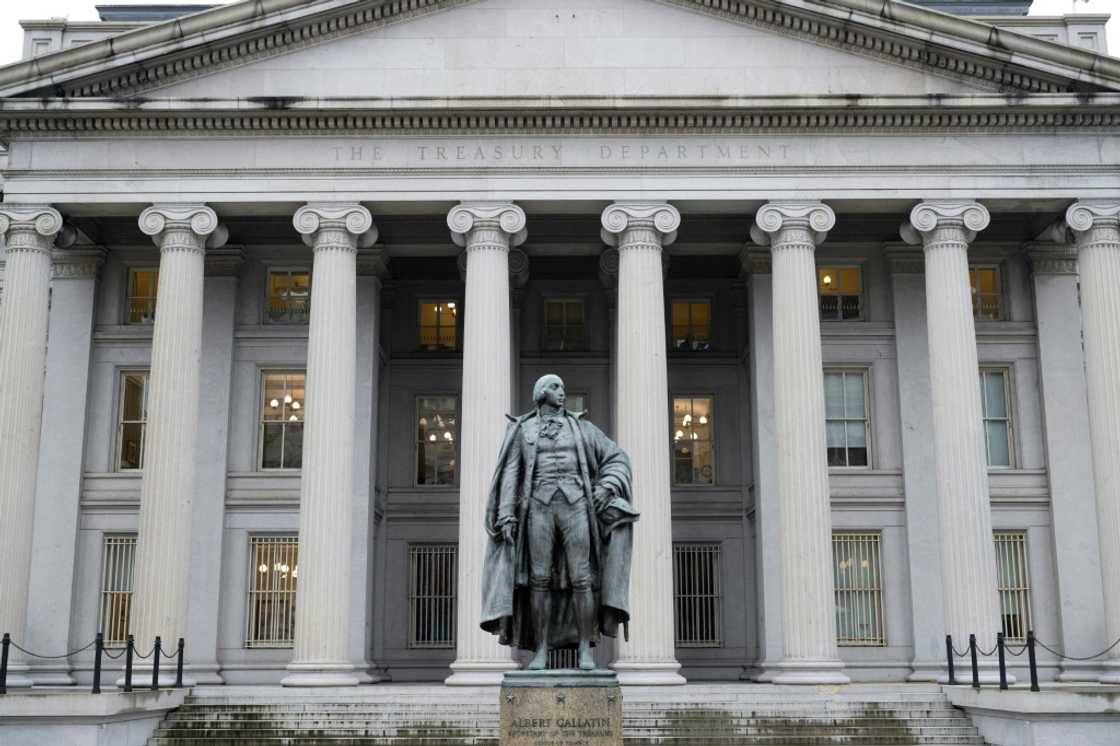 The US Treasury Department said the budget deficit rose in fiscal year 2024, hitting the third-largest on record.