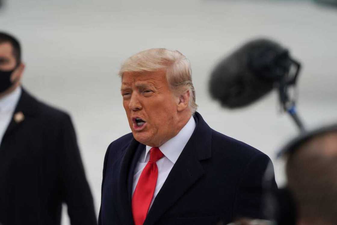 Breaking: Trump breaks his silence amid voting to impeach him, sends message to Americans Breaking: Trump breaks his silence amid voting to impeach him, sends message to Americans