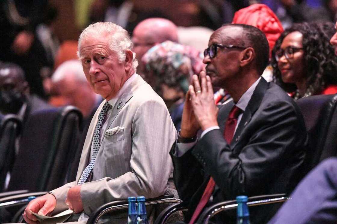 Britain's Prince Charles, pictured with Rwandan President Paul Kagame, has reportedly criticised the migrant deal Britain's Prince Charles, pictured with Rwandan President Paul Kagame, has reportedly criticised the migrant deal