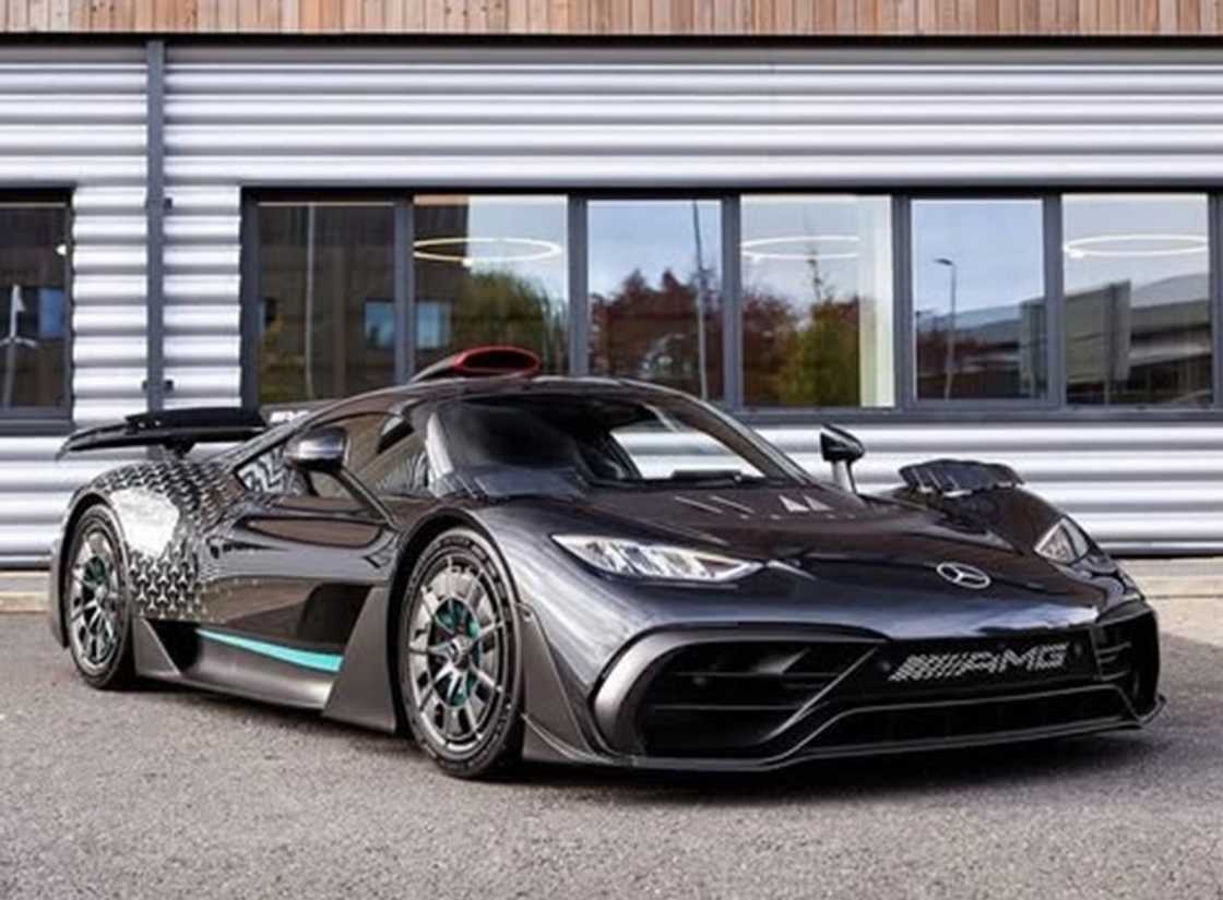 Black Mercedes-AMG One