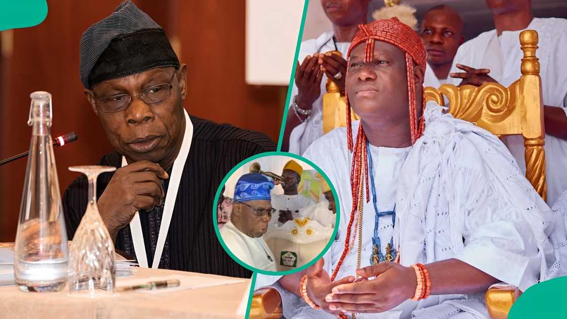 Former president Obasanjo, Ooni of Ife attend Olota of Ota's 60th birthday.
