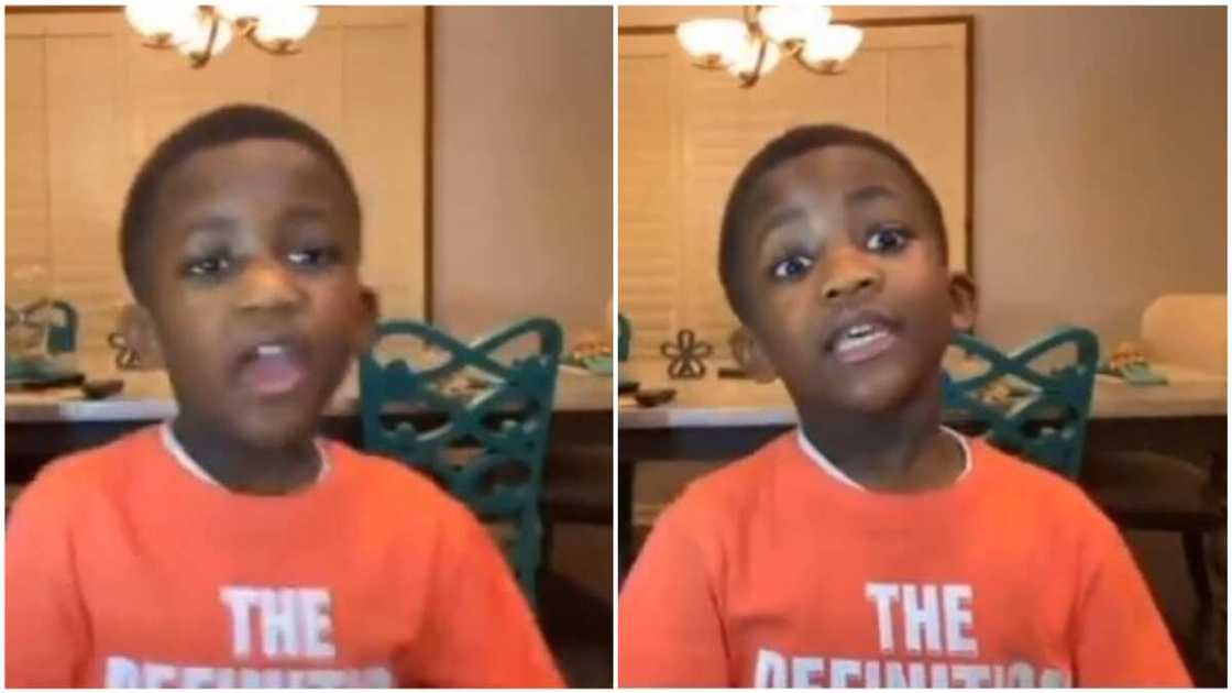 The boy makes learning fun with his performance.
Photo source: Twitter/@Miss_Snuffy The boy makes learning fun with his performance.
Photo source: Twitter/@Miss_Snuffy