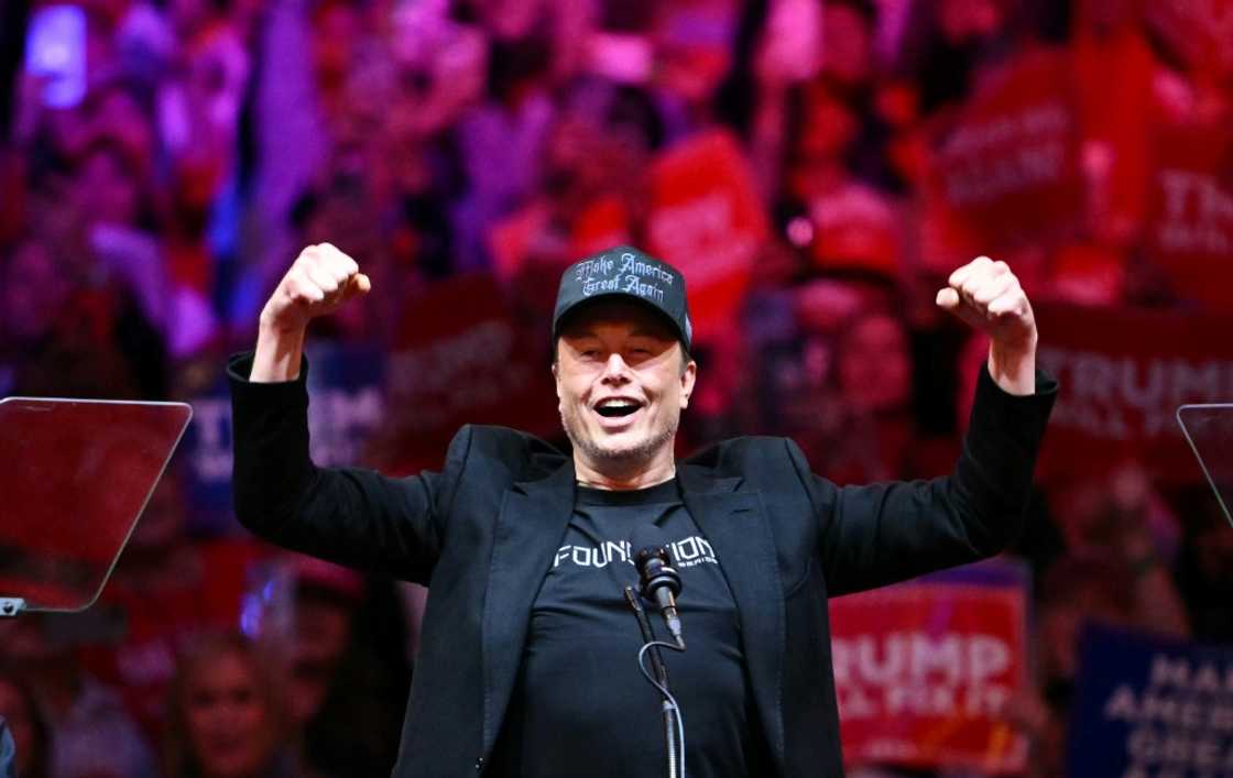 Elon Musk at a rally for Donald Trump at Madison Square Garden in New York Elon Musk at a rally for Donald Trump at Madison Square Garden in New York
