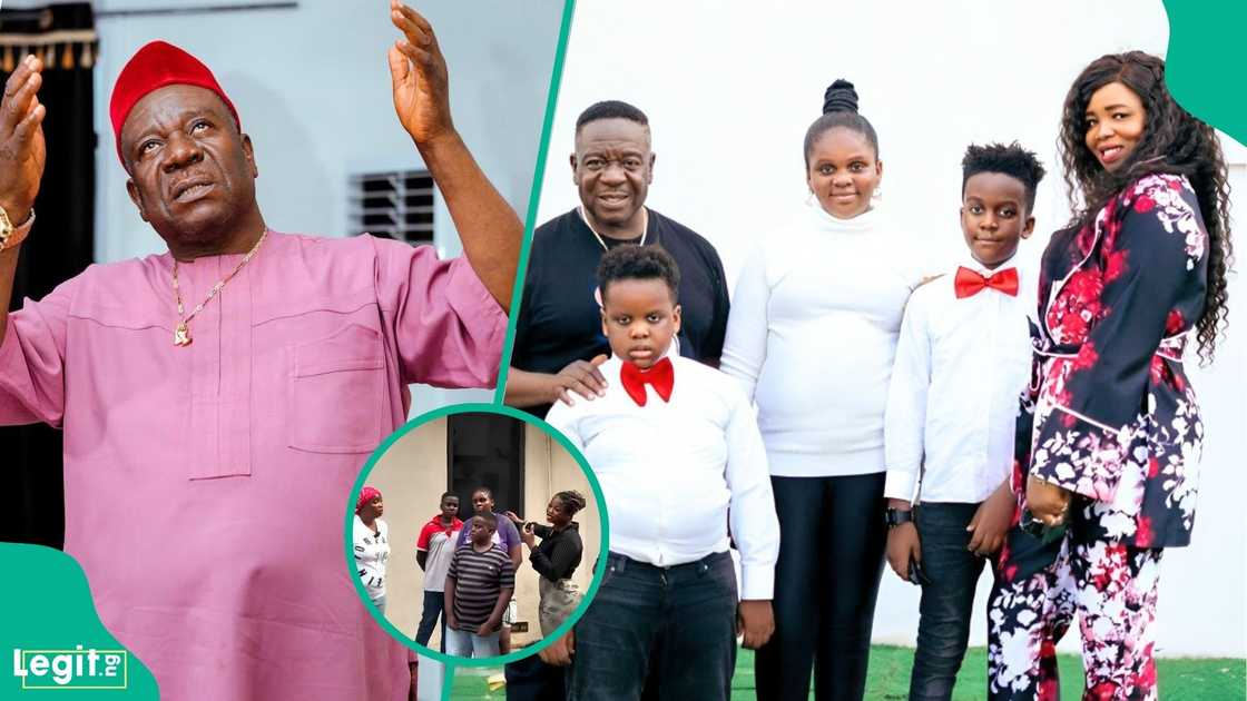 The widow and children of late Nollywood actor Mr Ibu beg Nigerians for financial assistance after quitting school over hardship The widow and children of late Nollywood actor Mr Ibu beg Nigerians for financial assistance after quitting school over hardship
