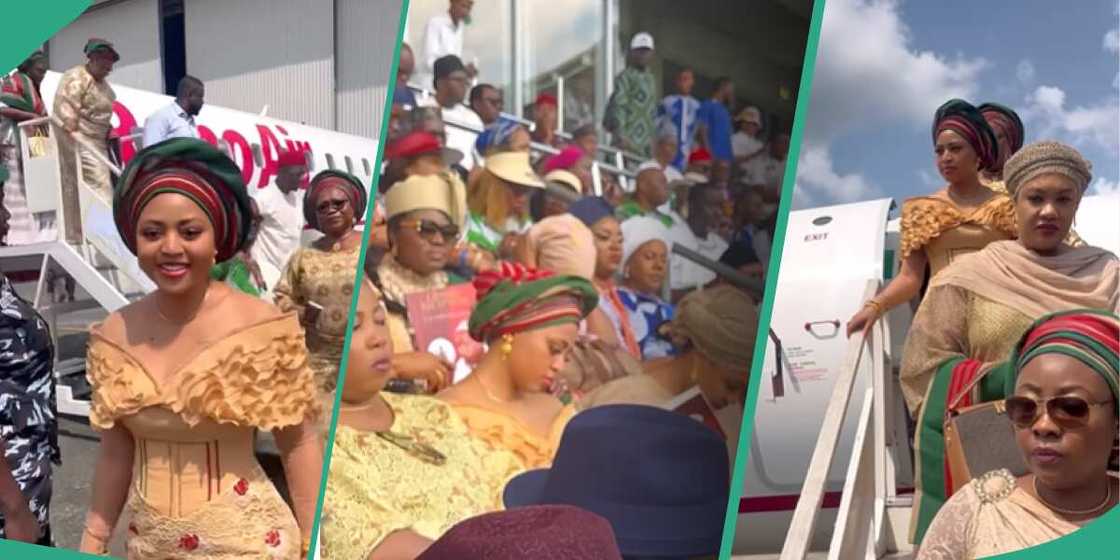 Regina Daniels attends Godswill Akpabio's 61st birthday party. Regina Daniels attends Godswill Akpabio's 61st birthday party.