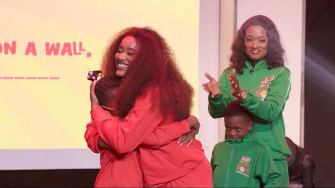 Spreading Love and Giving Back on Celebrity Episode of Indomie Love Bowl Game Show Spreading Love and Giving Back on Celebrity Episode of Indomie Love Bowl Game Show